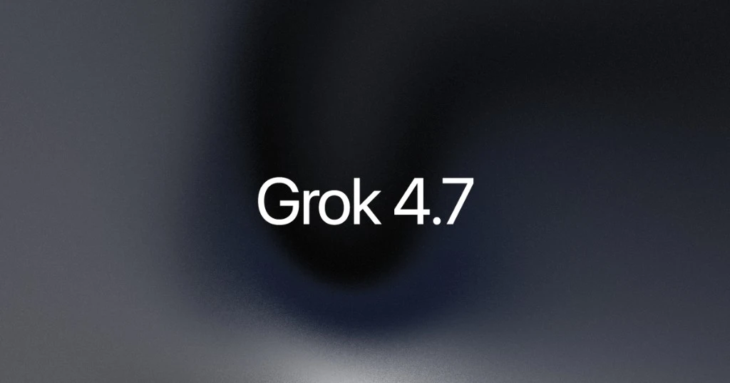 Official Grok 4.7 launch graphic