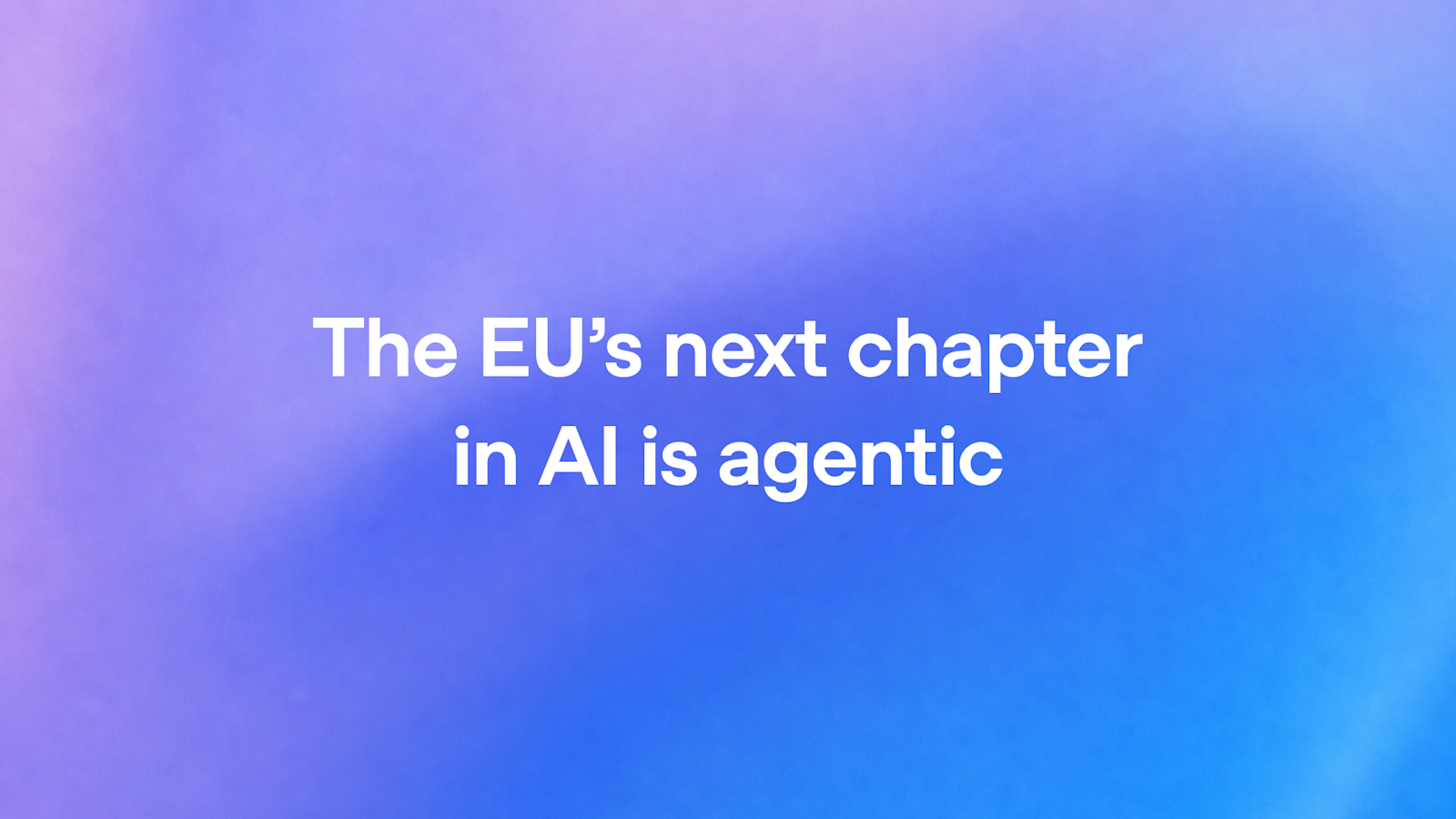 OpenAI EU agentic AI report page, credited to OpenAI