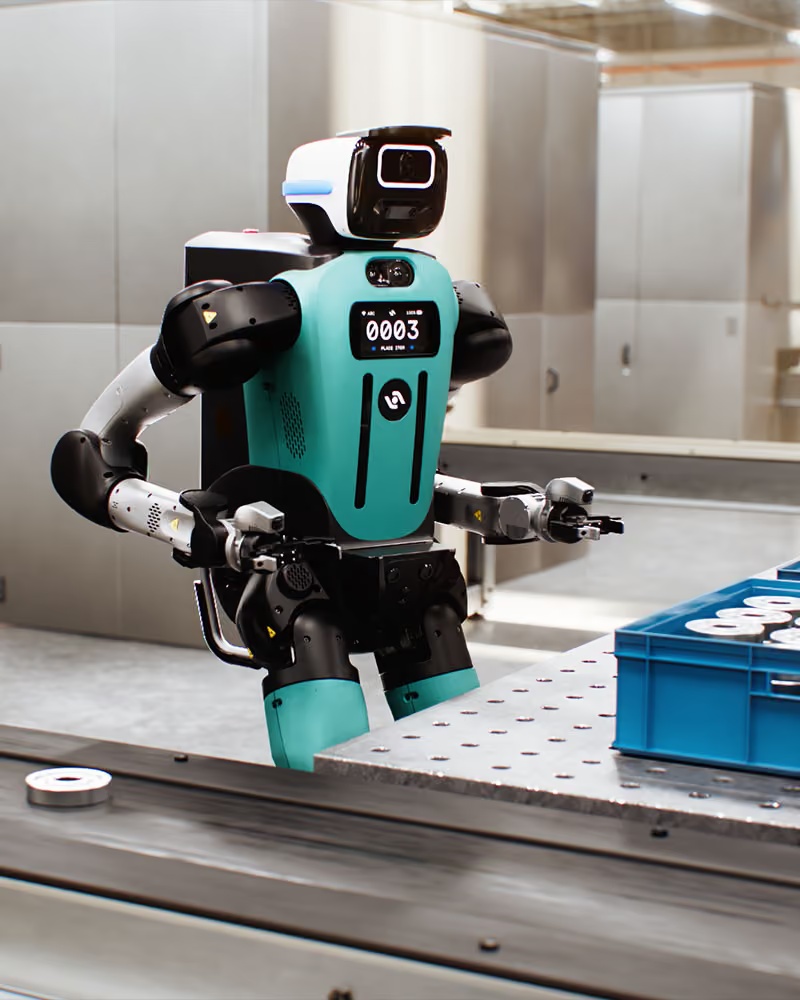 The hard part of a warehouse robot is the handoff.