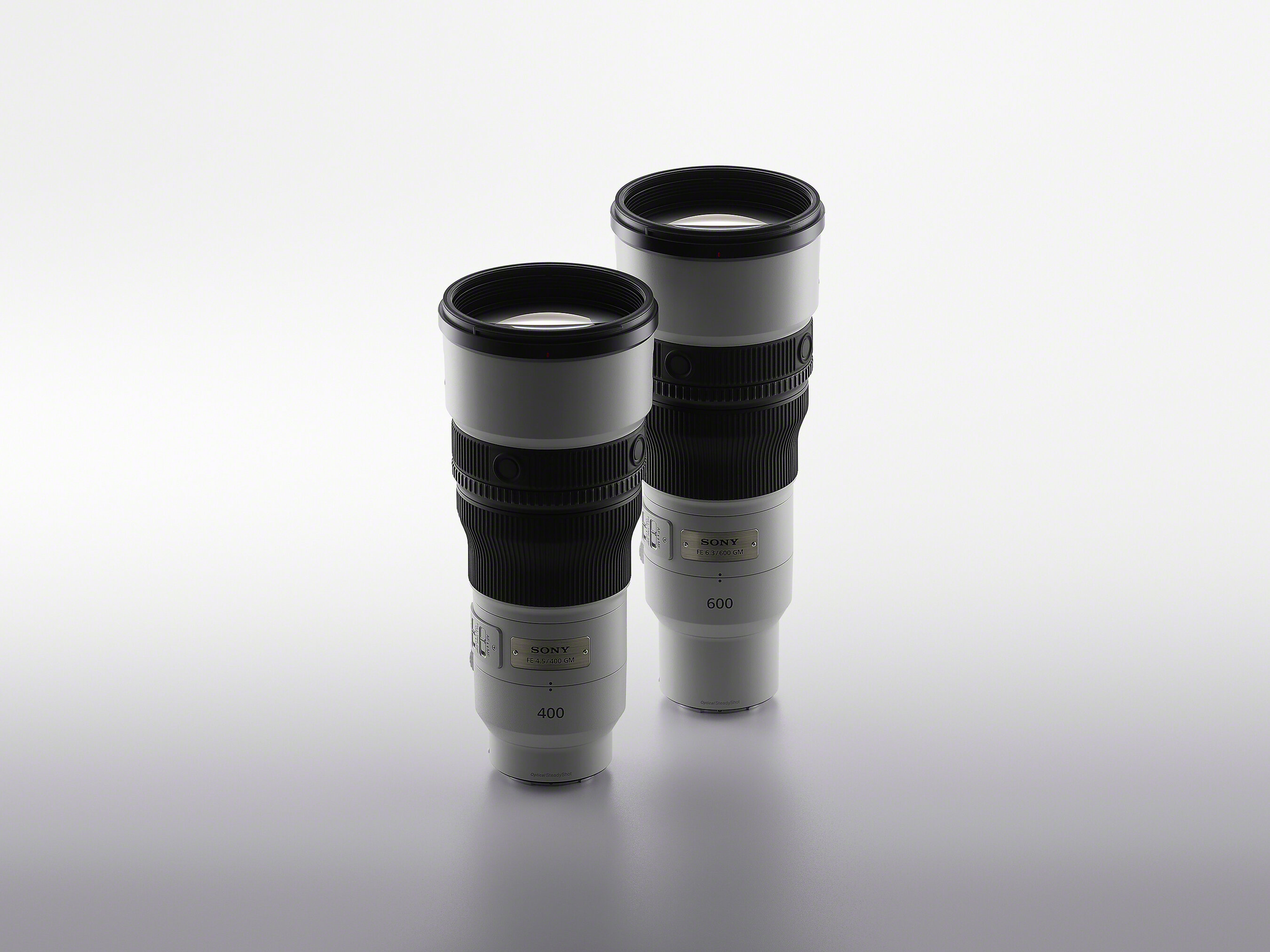 Sony Electronics — official photograph of the two new lenses showing the subject discussed in this article.